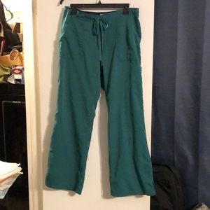 Greys Anatomy Hunter Green scrub pants